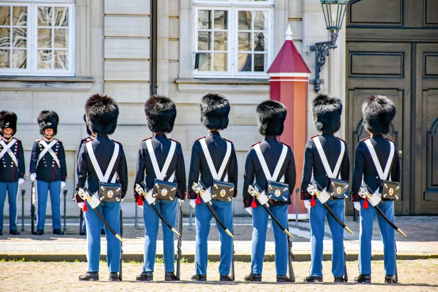 3-Hour Private Copenhagen Walking Tour - Amalienborg and Marmorkirken: royal residence atmosphere at street level