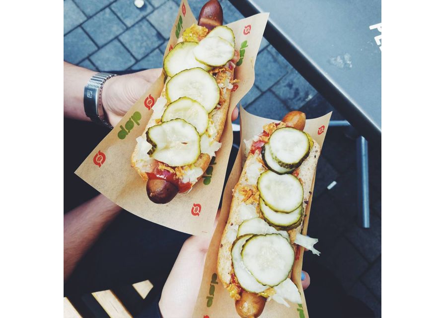 Copenhagen: 3-Hour Culinary Bike Tour - The market fish cake: rye bread, beer, and local ordering habits
