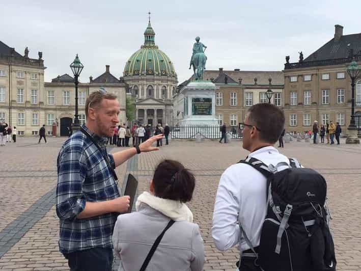 Copenhagen: A guided walk for first-timers in the city - Christiansborg Palace: royal scale, short stop energy