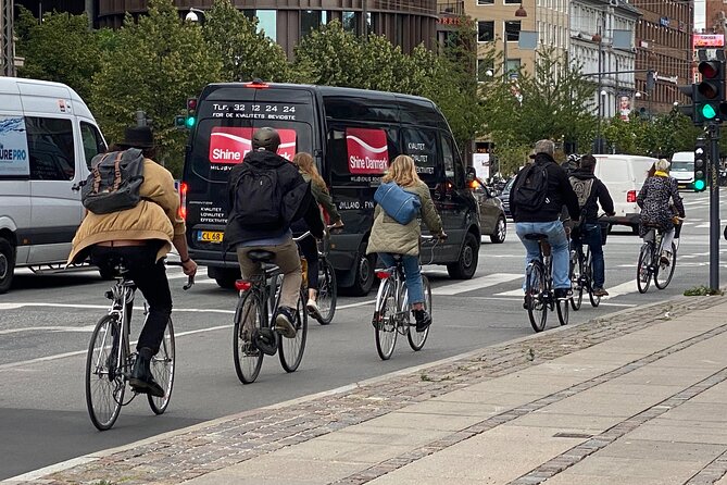 Copenhagen Bicycle Adventure - The Little Mermaid and the famous waterfront story