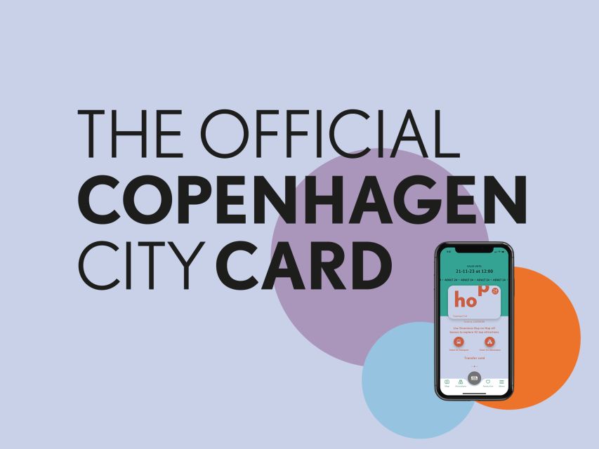 Copenhagen: City Card with 40+ Attractions & Hop-On/Off Bus - Copenhagen Card Hop: 40+ attractions without ticket math
