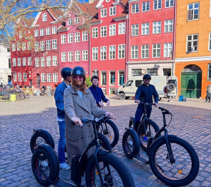 Copenhagen: Guided E-Scooter KickBike Tour- All Highlights - First roll-out: meeting at Nikolaj Plads 34 and getting set up right