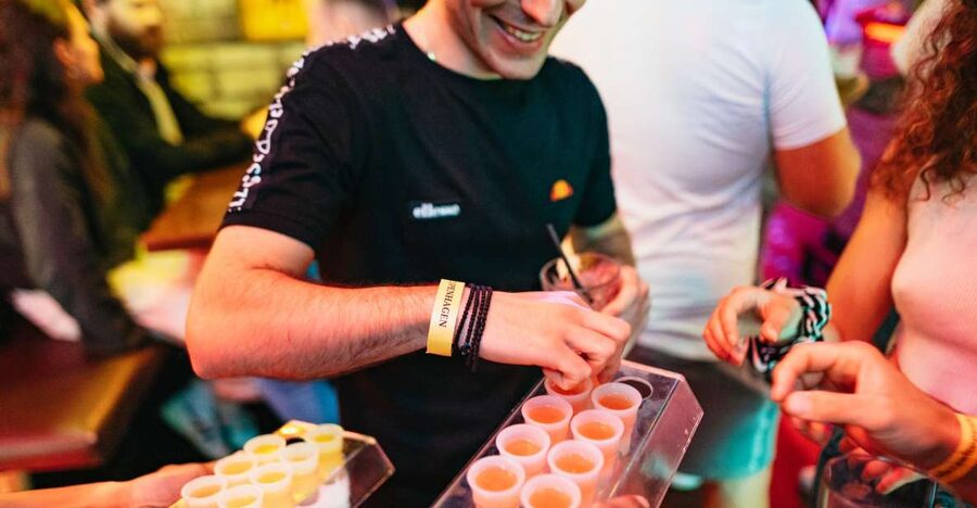Copenhagen: Guided Party Pub Crawl with 4 Shots and 1 Drink - Group Energy and Walking Realities
