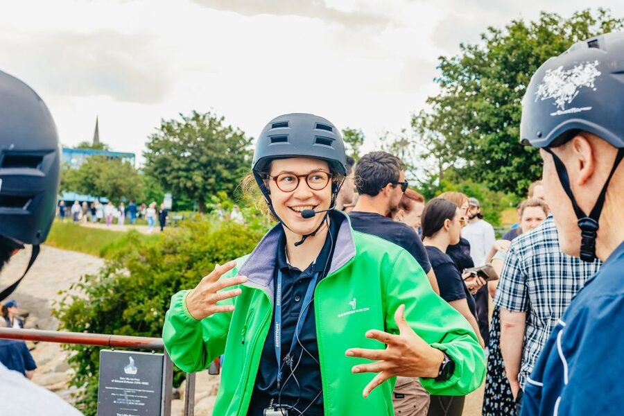 Copenhagen: Guided Segway Tour - Getting set up at Langelinie Allé: training, radios, and the i2 SE