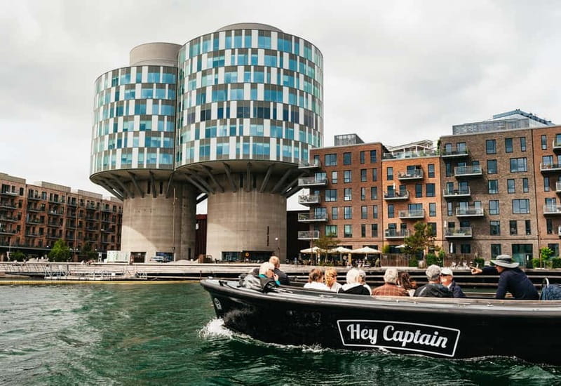 Copenhagen: Old Canals and Hidden Gems Social Boat Tour - Nordhavn’s modern harbor: industry turned into a place to live