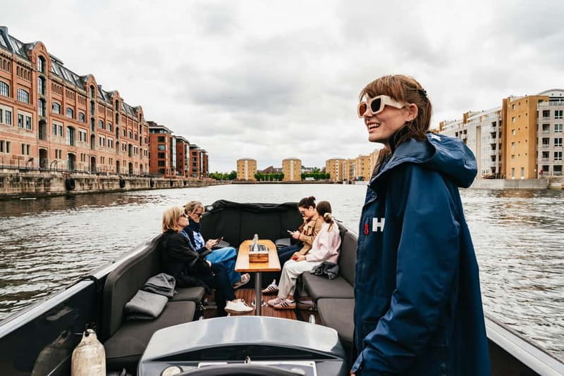 Copenhagen: Old Canals and Hidden Gems Social Boat Tour - Trekroner Island fortress stop: past meets future views