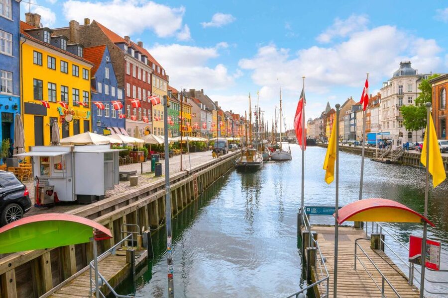 Copenhagen Old Town, Nyhavn, Canal Walking Tour & Christiana - Danish Playhouse, Kissing Steps, and Ofelia Plads: where locals actually hang out