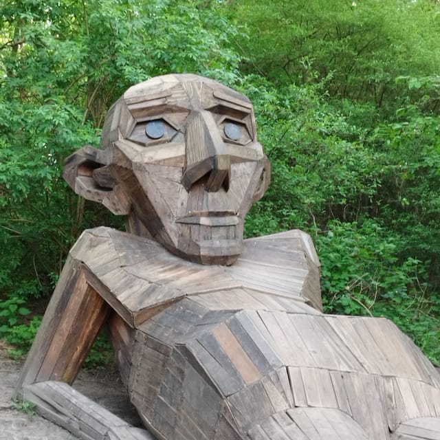 Copenhagen: Six Forgotten Giant Sculptures Tour by Bus - Why Thomas Dambo’s Scrap-wood Giants work so well