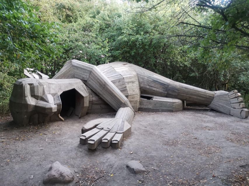 Copenhagen: The Six Forgotten Giants Hunt and Nature Walk - Meet outside YMCA Interpoint Hostel, then get moving quickly