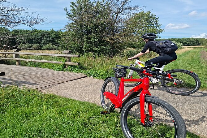E-biking Northern Forgotten Giants' s Adventure - Private guiding with Hisham and Tamas: pace, accessibility, and better photos