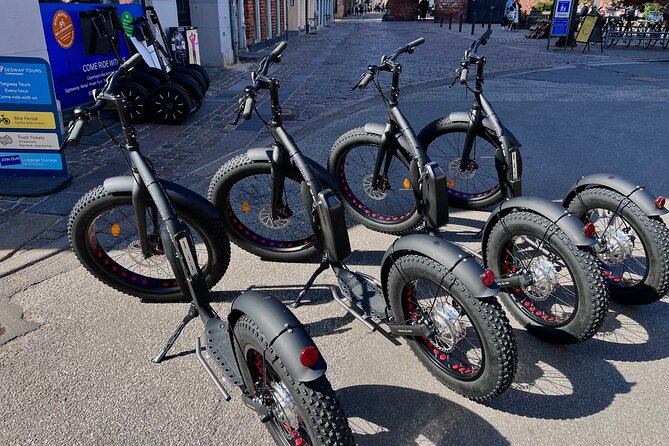 E-Scooter "Stand Up Kick Bike" 2 Hour Guided Copenhagen Tour - The stand-up kick-bike ride: why it feels easier than you expect