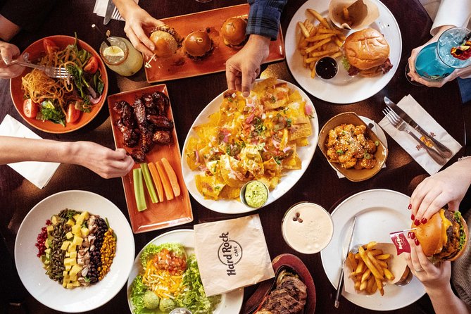 Hard Rock Cafe Copenhagen with Set Menu for Lunch or Dinner - The meal: 2 or 3 courses of classic American comfort