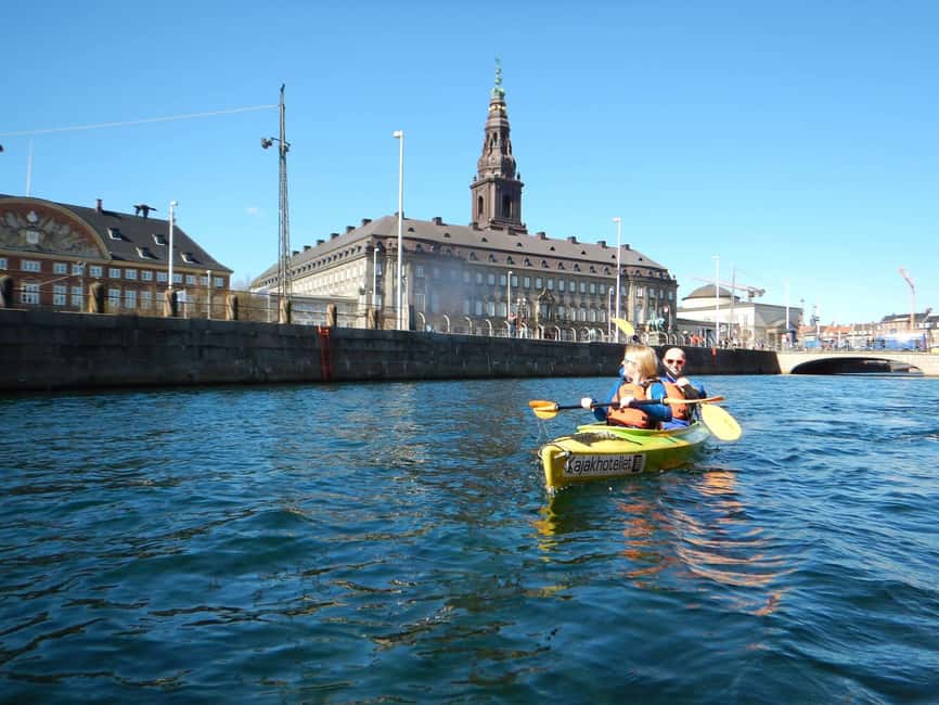 Kayak Tour in Copenhagen Harbor - June, July and August - Your route in plain terms: 2 hours of Copenhagen by water