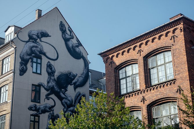 Off the Beaten Track in Copenhagen: Vesterbro Private Tour - Stop 2: Meatpacking District street art, vendors, and hangout energy