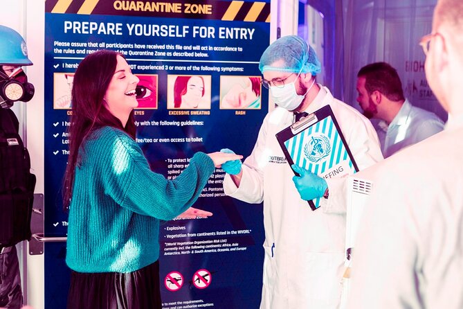 Outbreak Escape Room - Pacing: Why a 75-Minute Room Can Be Better Than It Sounds