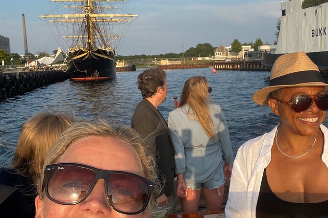 Private Copenhagen Boat cruise in Scandinavian mahogany boat - Christiania Shoreline Views and Copenhill by Bjarke Ingels